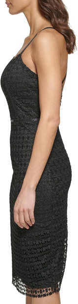Женское кружевное платье GUESS 1159799389 (Черный, 8)