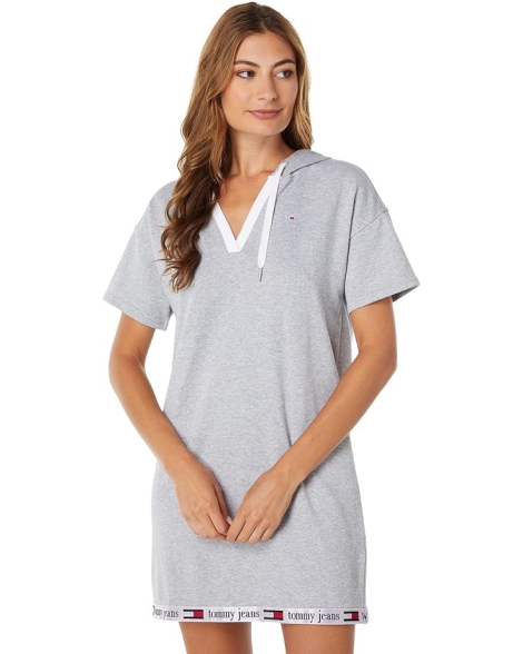 Женское платье-худи Tommy Hilfiger с капюшоном 1159806970 (Серый, S)