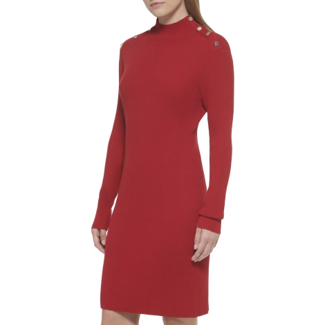 Женское вязаное платье Tommy Hilfiger 1159808831 (Красный, S)