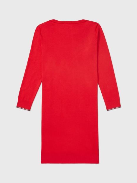 Женское платье вязаное Tommy Hilfiger 1159810058 (Красный, S)