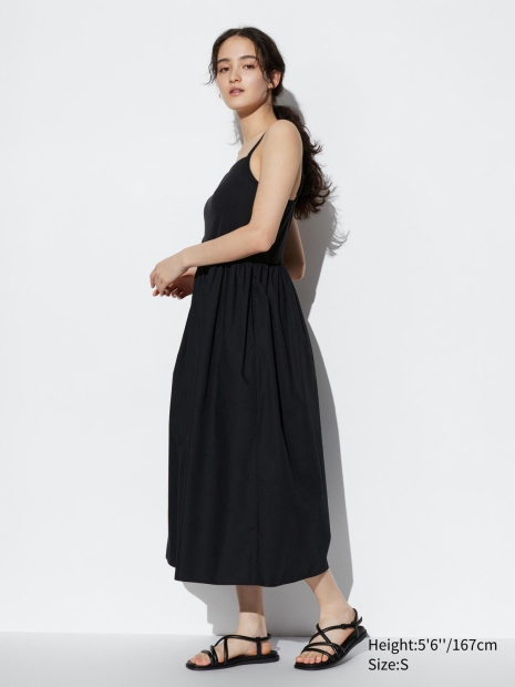 Сукня Uniqlo на тонких бретельках BRA TOP 1159818689 (Чорний XS)