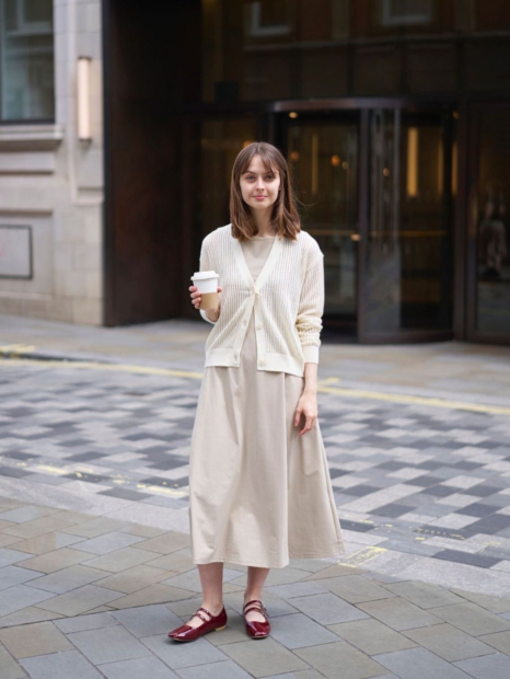 Сукня без рукавів AIRism Ultra Stretch Uniqlo 1159822009 (Бежевий M)