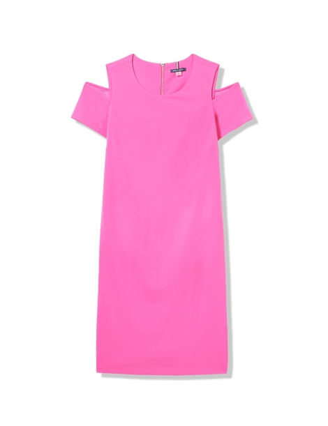Жіноча сукня Tommy Hilfiger з короткими рукавами 1159823628 (рожевий 18W)