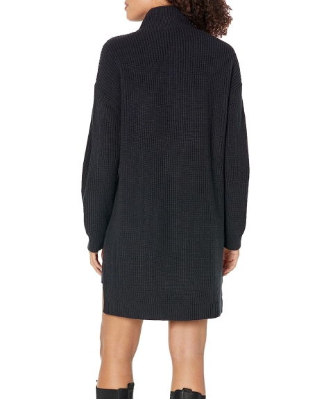 Вязанное платье Calvin Klein с полумолнией 1159824040 (Черный S)