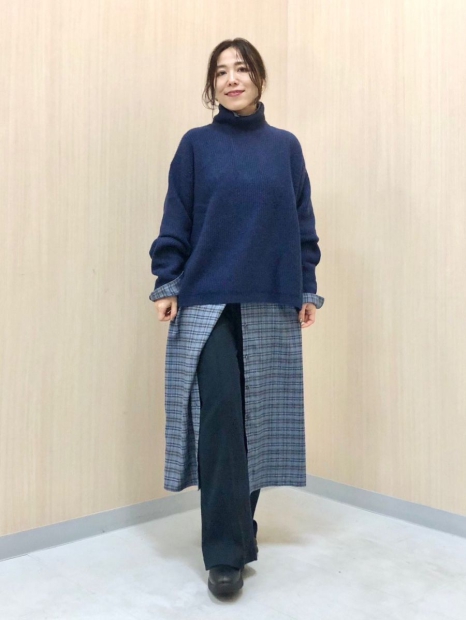 Жіноча сукня-сорочка UNIQLO з поясом 1159824686 (Синій L)