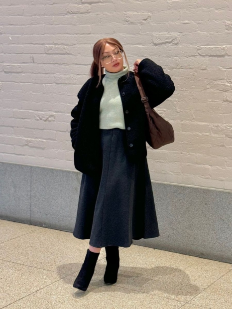 Тепла сукня з довгим рукавом Uniqlo 1159825461 (Сірий S)