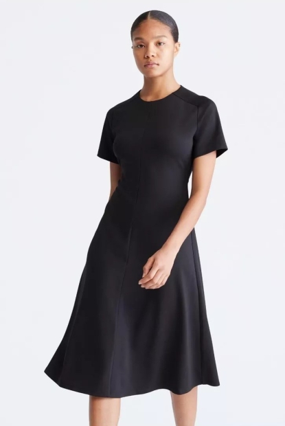 Женское платье миди Calvin Klein 1159827030 (Черный 2)