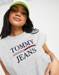 Жіноче плаття без рукавів Tommy Hilfiger з логотипом Tommy Jeans оригінал