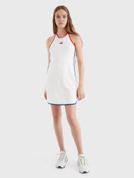Женское махровое платье Tommy Hilfiger на завязках 1159769715 (Белый, L)