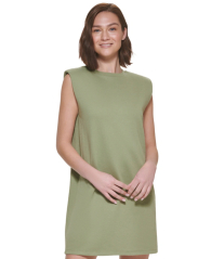 Платье без рукавов Calvin Klein с подплечниками 1159776540 (Зеленый, M)