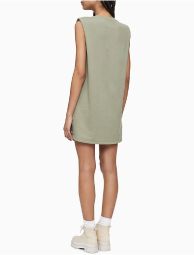 Платье без рукавов Calvin Klein с подплечниками 1159776540 (Зеленый, M)