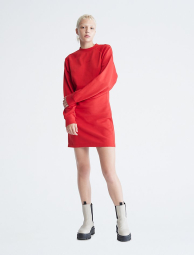 Платье-свитшот Calvin Klein 1159777055 (Красный, M)