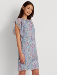 Женское платье Ralph Lauren с принтом 1159783970 (Голубой, 2)