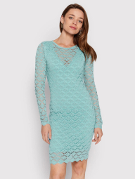 Женское платье GUESS с длинным рукавом 1159791182 (Бирюзовый, XL)