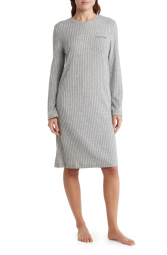 Теплое платье Calvin Klein с длинными рукавами туника 1159788854 (Серый, S)