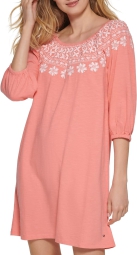 Женское платье Tommy Hilfiger с вышивкой 1159796617 (Розовый, XS)