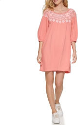 Жіноча сукня Tommy Hilfiger з вишивкою 1159796617 (Рожевий, XS)