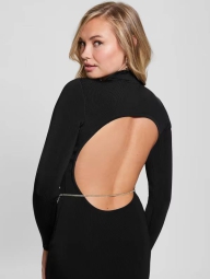 Женское платье Guess с вырезом сзади 1159797243 (Черный, XL)