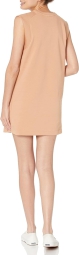 Женское летнее мини-платье без рукавов Armani Exchange в стиле Beats 1159799580 (Коричневый, L)