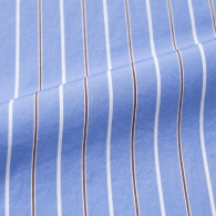 Женское платье-рубашка UNIQLO в полоску 1159799178 (Синий, L)