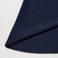 Женское платье-рубашка UNIQLO с начесом 1159799202 (Синий, S)