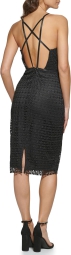 Женское кружевное платье GUESS 1159799389 (Черный, 8)