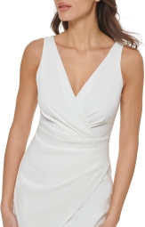 Женское асимметричное платье-мини GUESS 1159800242 (Белый, 10)