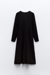 Сукня-міді ZARA 1159800673 (Чорний, S)