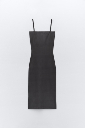 Сукня-міді ZARA 1159800768 (Чорний, S)