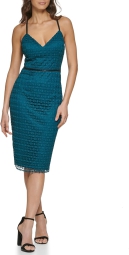 Женское платье GUESS 1159801500 (Зеленый, 10)