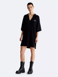 Платье-свитер Calvin Klein с коротким рукавом 1159804764 (Черный, S)