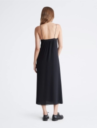 Легка сукня максі Calvin Klein з вирізом 1159804834 (Чорний, M)
