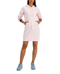 Теплое платье Tommy Hilfiger с длинным рукавом 1159805582 (Розовый, L)