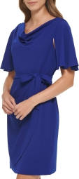 Елегантна жіноча сукня DKNY 1159806562 (Білий/синій, 2)