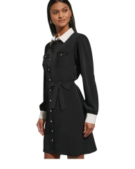 Жіноча сукня-сорочка Karl Lagerfeld Paris 1159806647 (Чорний, L)