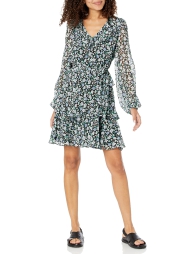 Жіноча легка сукня Karl Lagerfeld Paris з принтом 1159807164 (Різнокольоровий, 6(S))