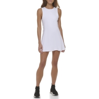 Женское теннисное платье DKNY без рукавов 1159807344 (Белый, L)
