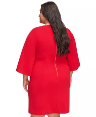 Елегантна жіноча сукня DKNY 1159807856 (червоний, 18W)
