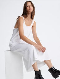 Женское платье-майка Calvin Klein платье без рукавов 1159808143 (Белый, XS)