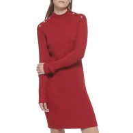 Женское вязаное платье Tommy Hilfiger 1159808831 (Красный, S)