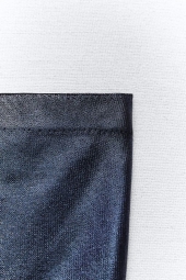 Блискуча сукня-міді ZARA 1159820662 (Синій S)