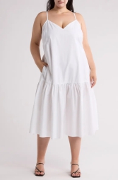 Жіноча сукня DKNY без рукавів 1159822966 (Білий 1X)