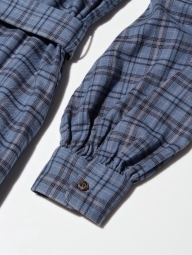 Жіноча сукня-сорочка UNIQLO з поясом 1159824686 (Синій L)