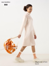 Теплое платье с длинным руковом Uniqlo 1159824789 (Бежевый M)