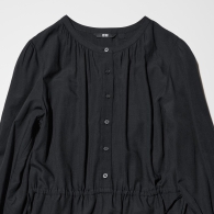 Жіноча сукня UNIQLO з довгими рукавами 1159824807 (Чорний M)