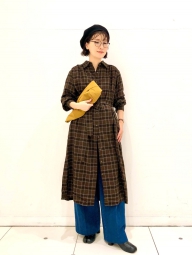 Сукня-сорочка UNIQLO з поясом 1159825232 (Коричневий S)