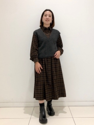 Сукня-сорочка UNIQLO з поясом 1159825232 (Коричневий S)