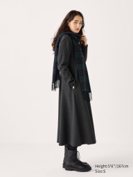 Тепла сукня з довгим рукавом Uniqlo 1159825461 (Сірий S)
