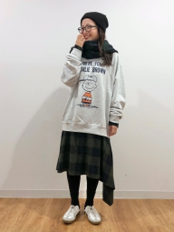 Жіноча сукня-сорочка UNIQLO в асиметричну клітинку 1159828194 (Зелений M)