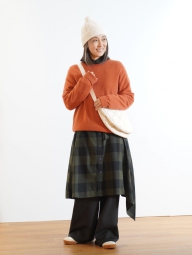 Жіноча сукня-сорочка UNIQLO в асиметричну клітинку 1159828194 (Зелений M)